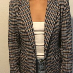 Female wool blazer.